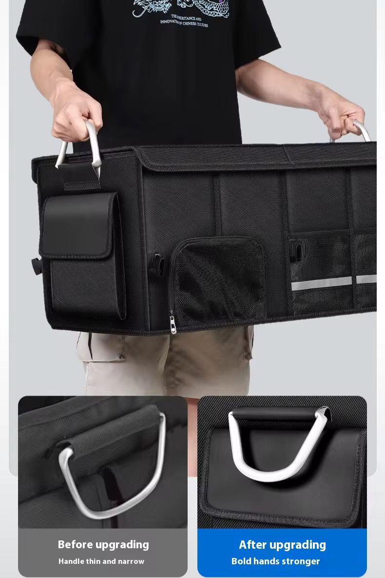 Heavy Duty Car Boot/Trunk Organizer with mutliple Compartments