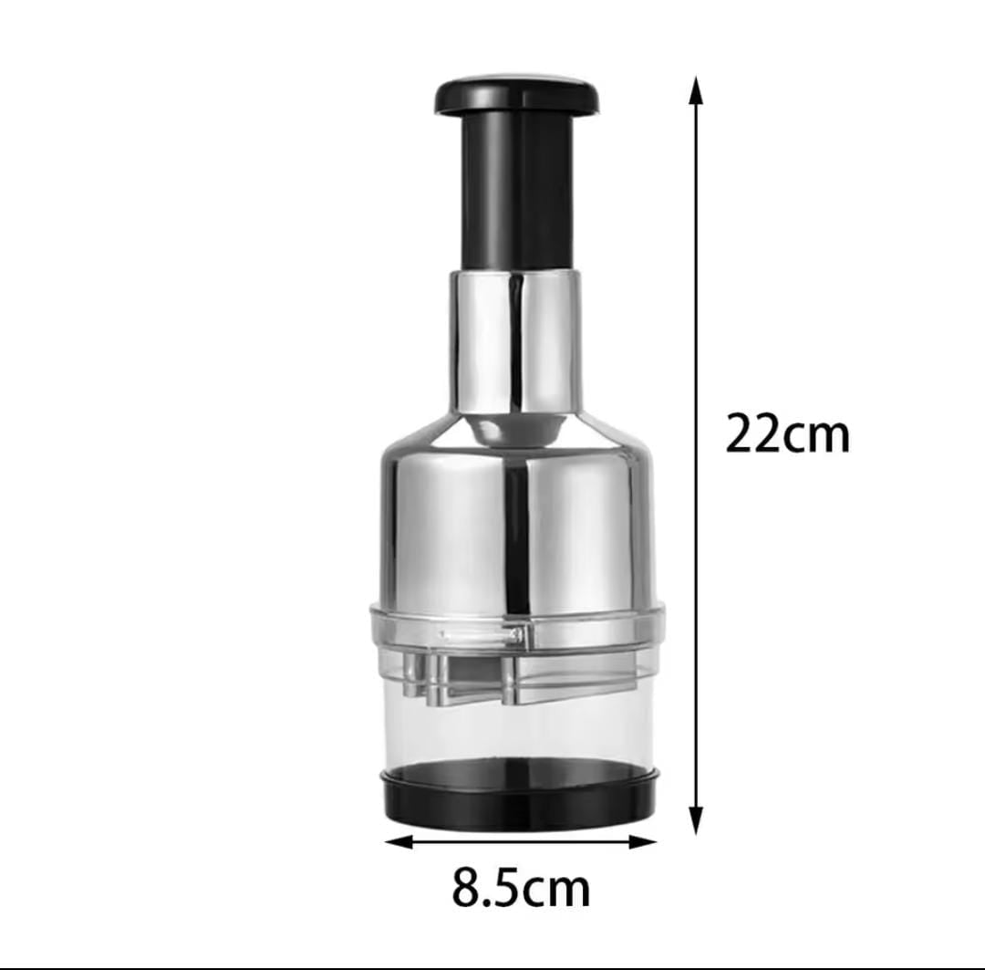 Multifunctional manual food chopper