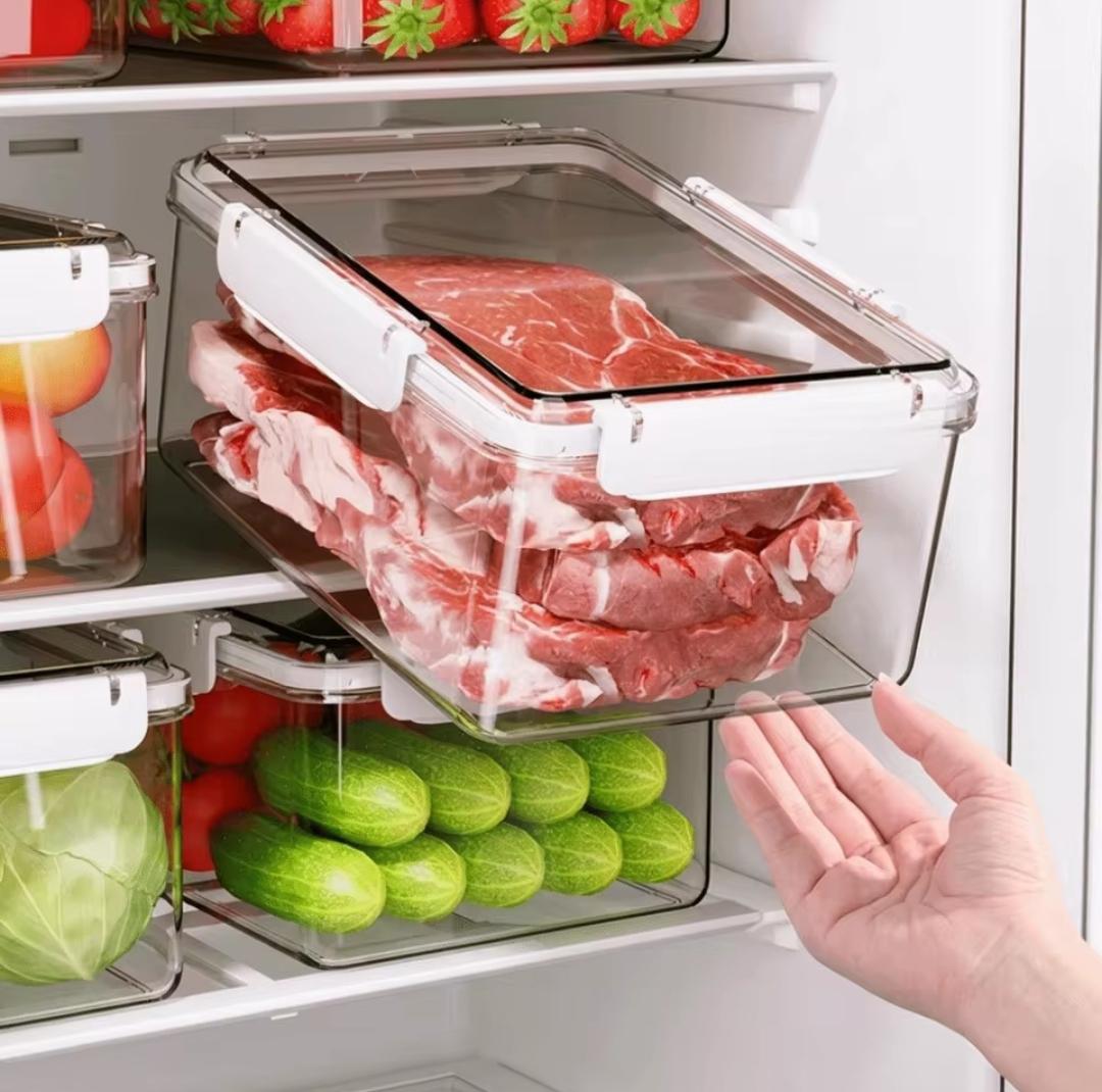 4 in 1 Transparent Airtight Pantry Boxes