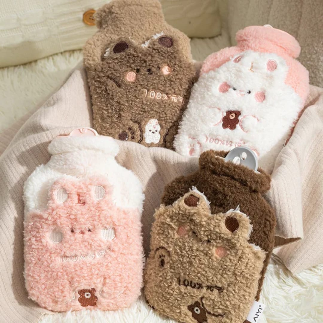 Cute hot water bottles