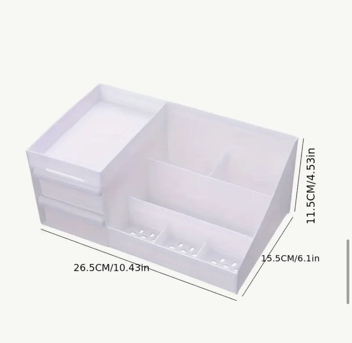 Mini Cosmetic Storage Box with Drawers