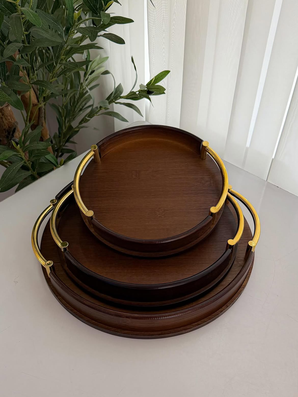 Multi-functional Bamboo Food serving Trays
