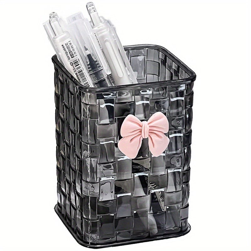 Acrylic makeup brushes storage