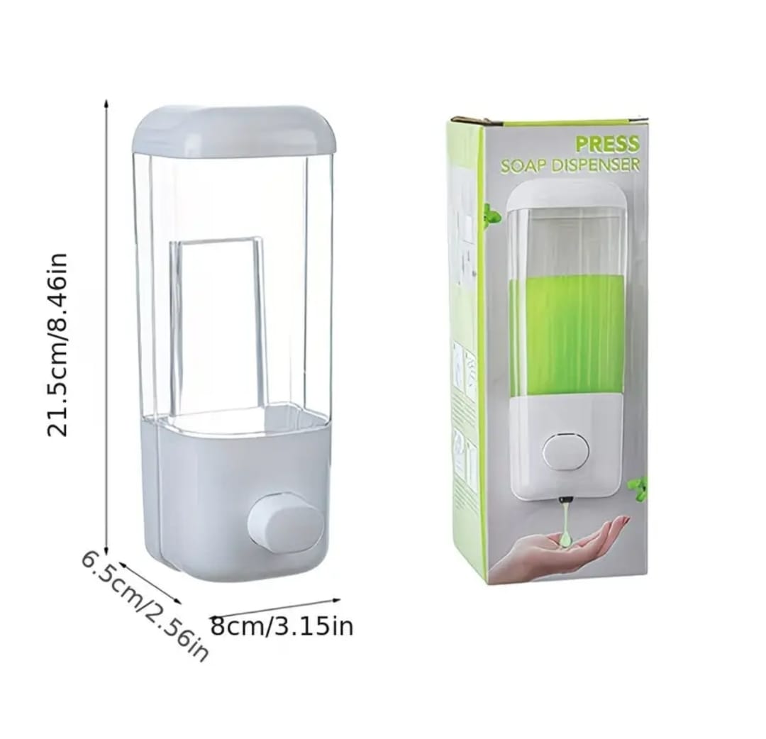 Soap Bottle Wall Mount Soap Dispenser 500ML Bathroom Shower