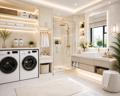 Bathroom & Laundry