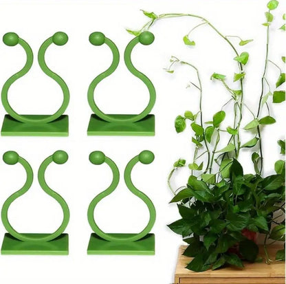 10pcs/lot Invisible Wall Rattan Clamp Clip Plant