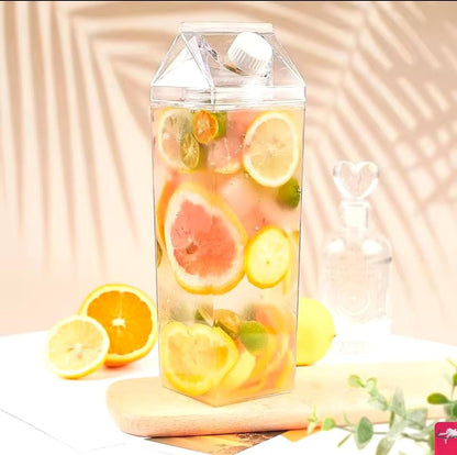 Acrylic milk/juice bottle