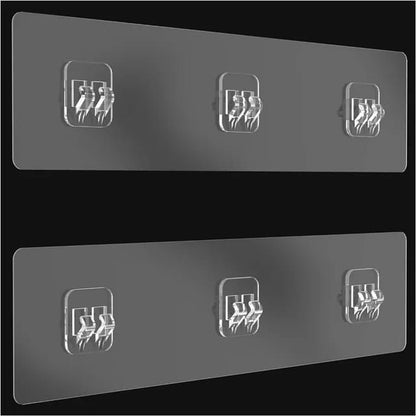 2pcs Tripple Adhesive Shower Caddy Replacement Stickers