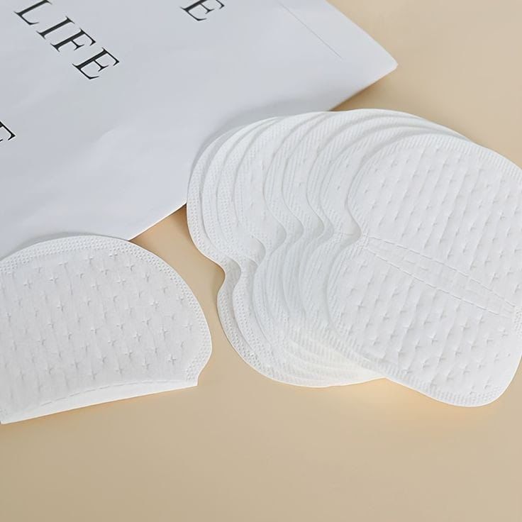 Sweat absorbent pads for both women and men