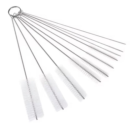 10Pcs Drinking Straw Cleaning Brush Set 