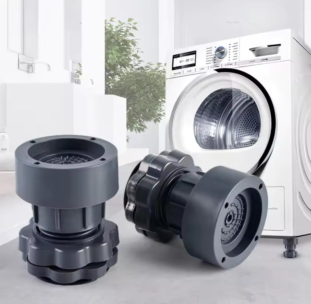 4 pcs Heavy duty Adjustable Height Washing Machine Anti Vibration pads