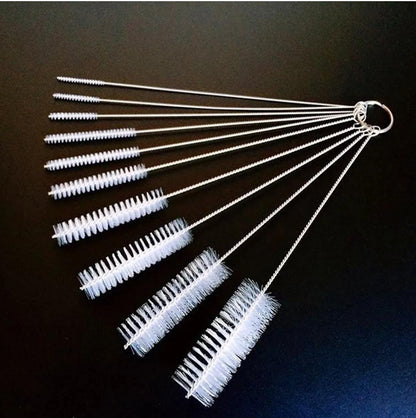 10Pcs Drinking Straw Cleaning Brush Set 