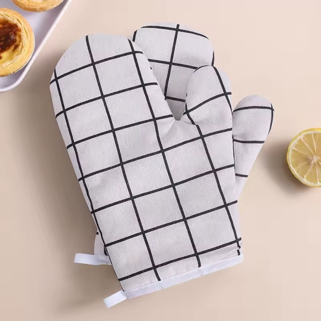 Cotton and linen gloves