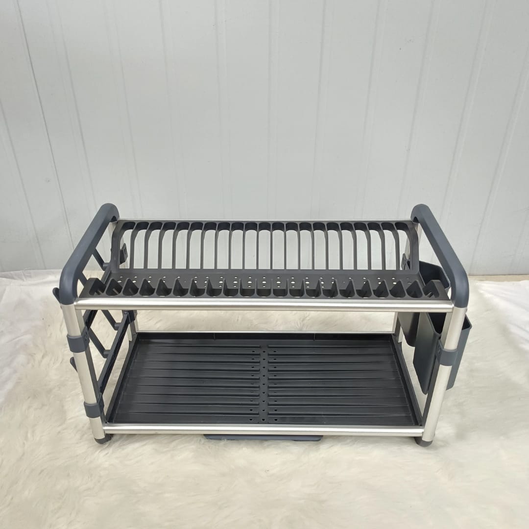 2Tier Aluminium Dish Drainer
