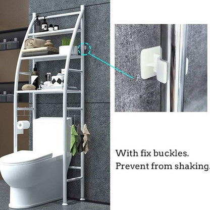 Curved Sailboat metallic Toilet rack