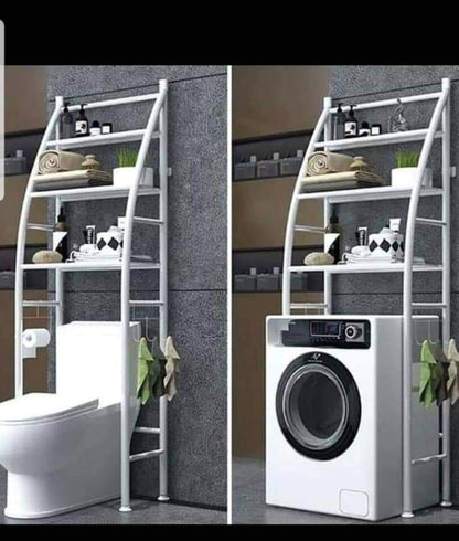 Curved Sailboat metallic Toilet rack