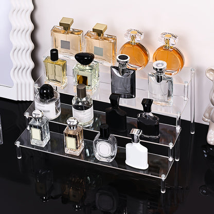 Clear 5-Tier Acrylic Perfume Display Stand