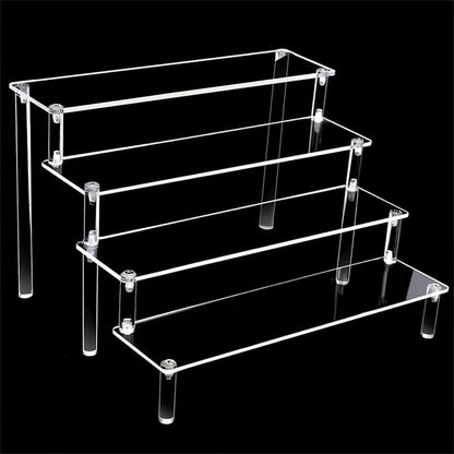 Clear 5-Tier Acrylic Perfume Display Stand