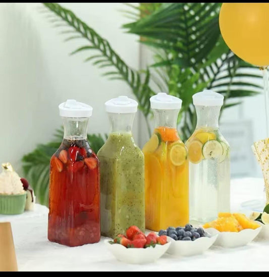 Clear pitcher bottle