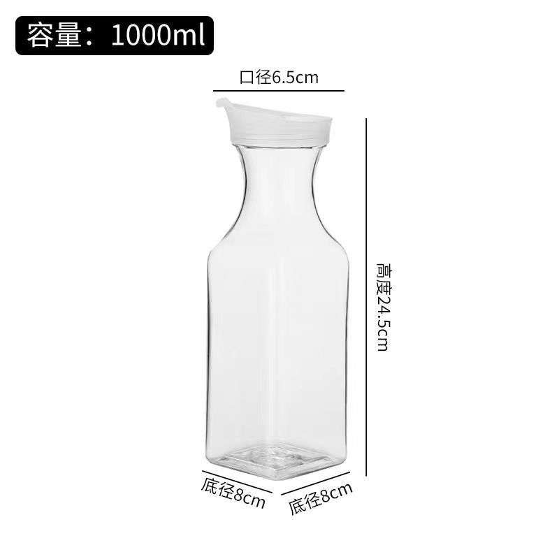 Clear pitcher bottle