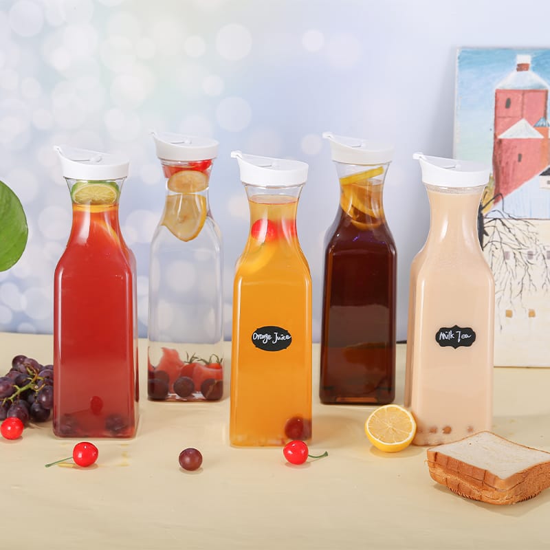 Clear pitcher bottle