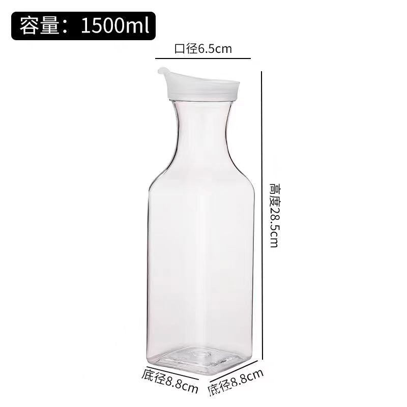 Clear pitcher bottle