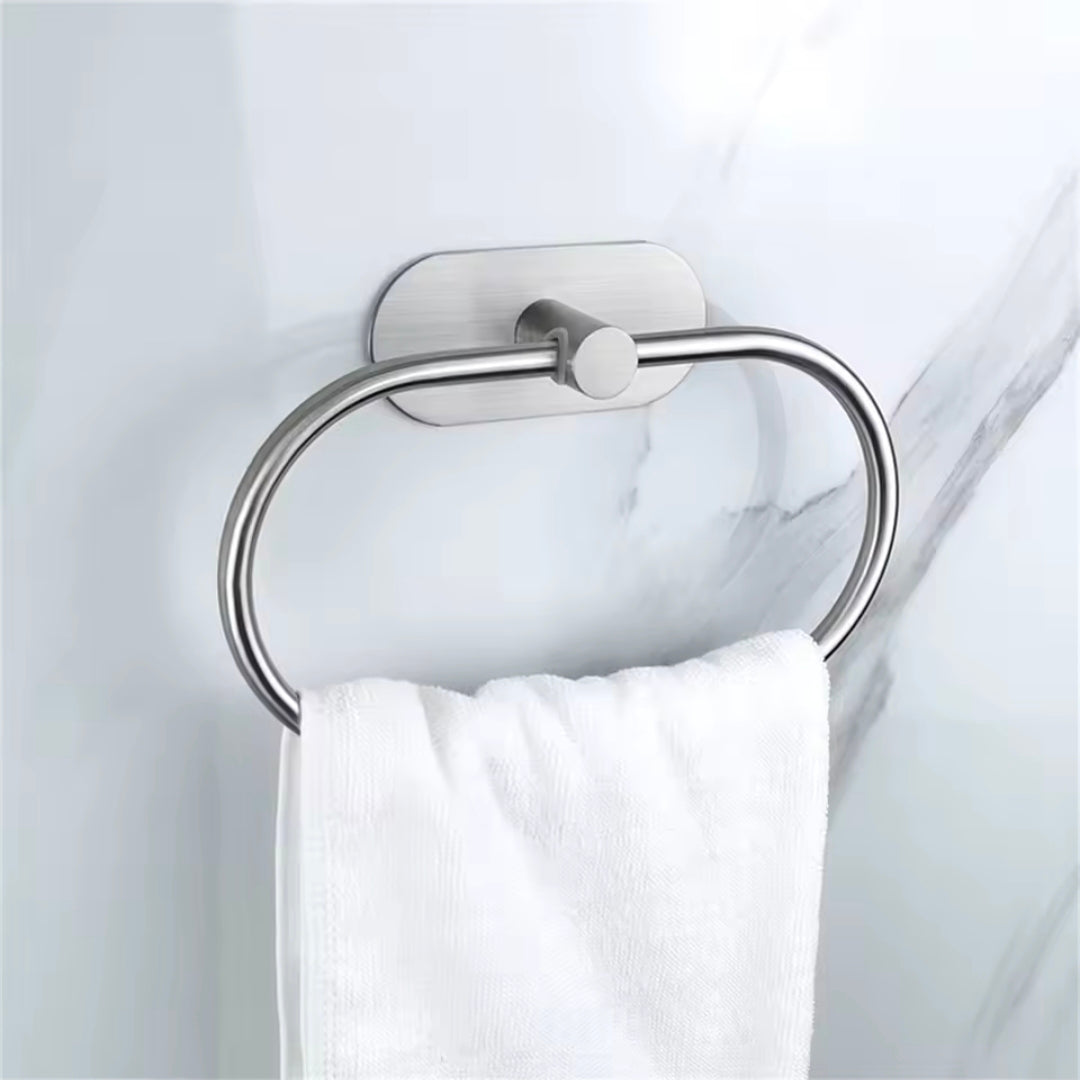 Ring towel holder