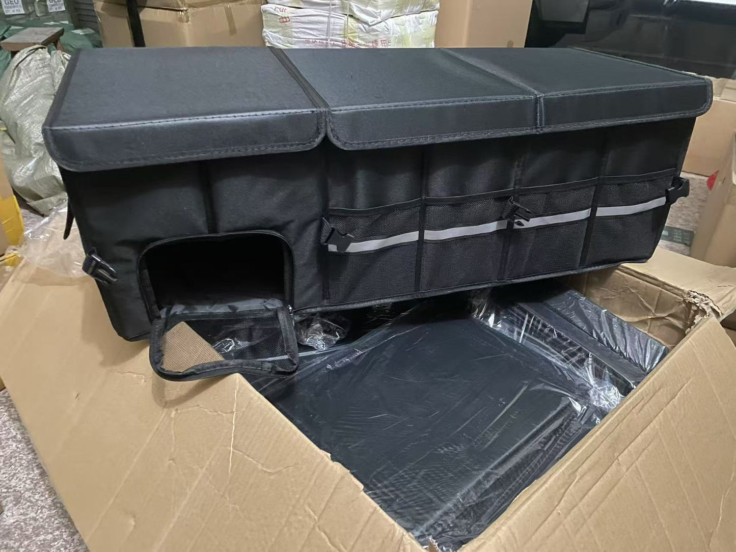Boot/Trunk Organizer with mutliple Compartments