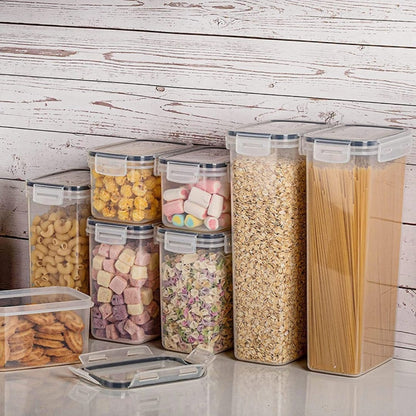 8pc food/cereal pantry storage containers