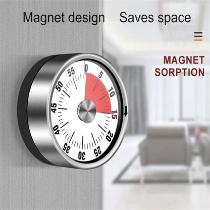 Kitchen timer with a magnetic back