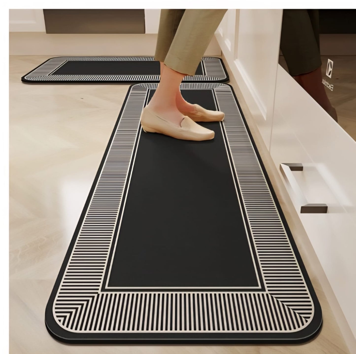 Rubber bottom Antislip Kitchen Mats.
