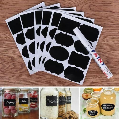80 piece Pantry sticker labels 