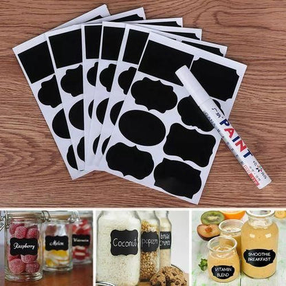 80 piece Pantry sticker labels 
