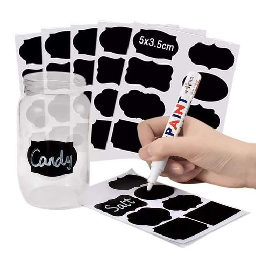 80 piece Pantry sticker labels 