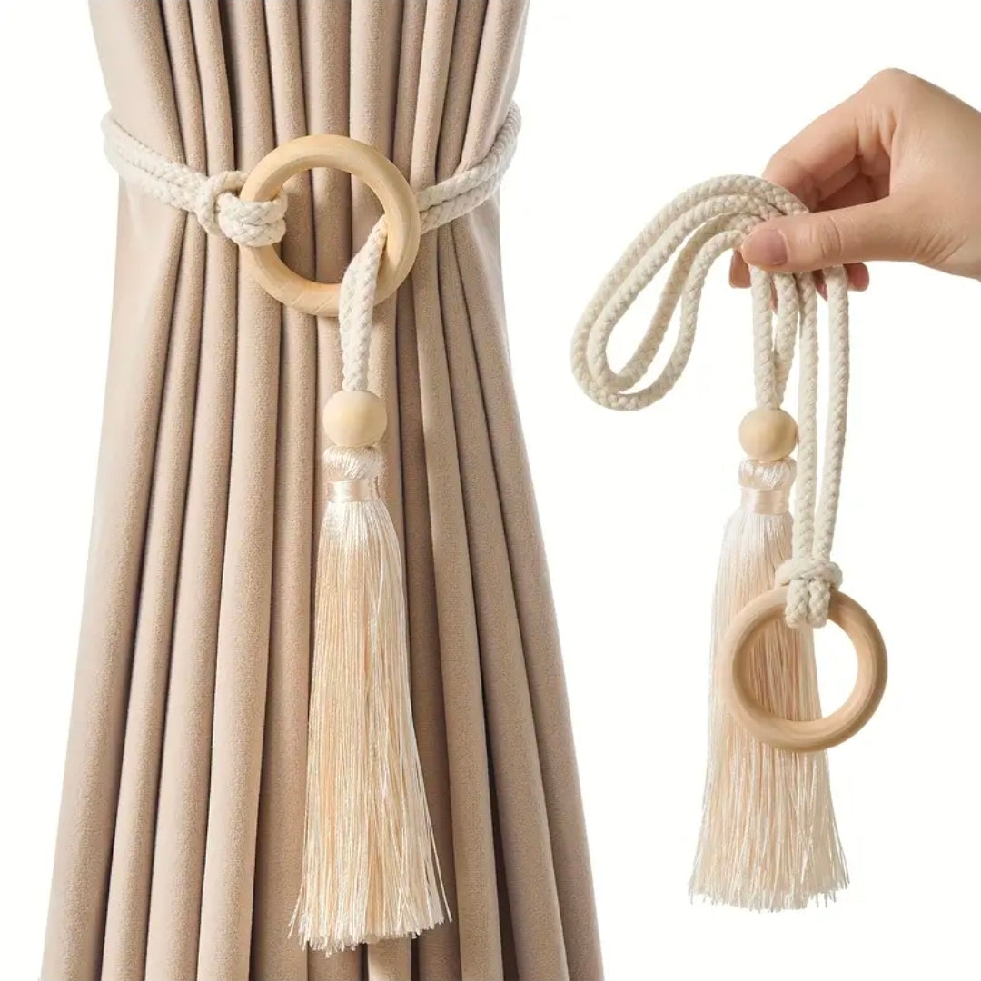 2pcs curtain tassel holdbacks