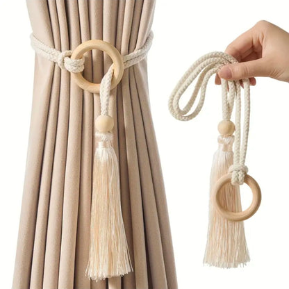 2pcs curtain tassel holdbacks