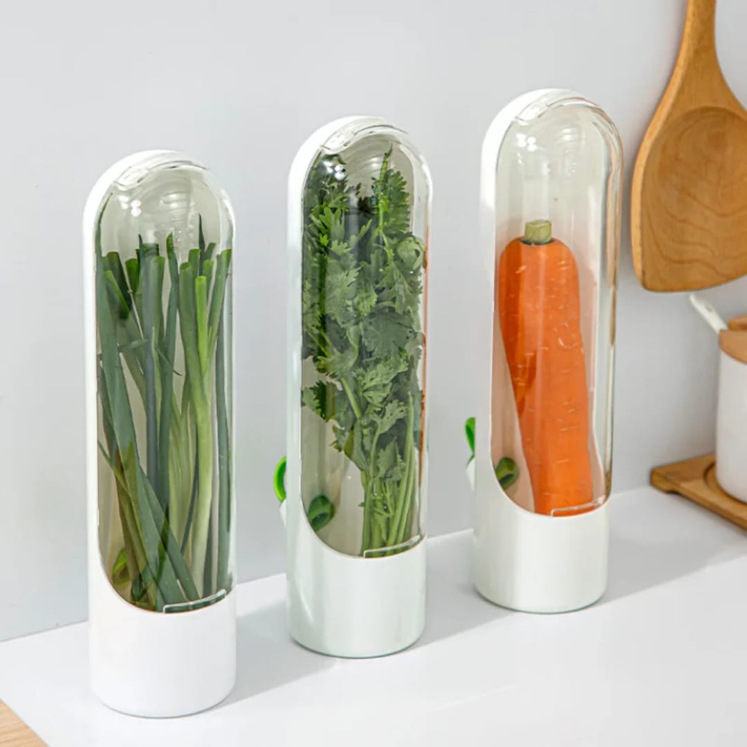 Herb and Vegetable Fresh-Keeping Cup kitchen Storage Vegetable Preservation Bottle Kitchen Storage cup 