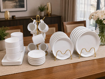 32pcs Elegant European Porcelain Dinner set