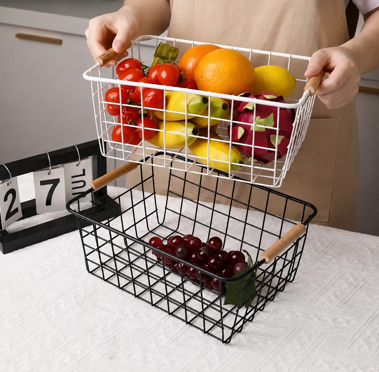 Metallic Multipurpose Basket 
