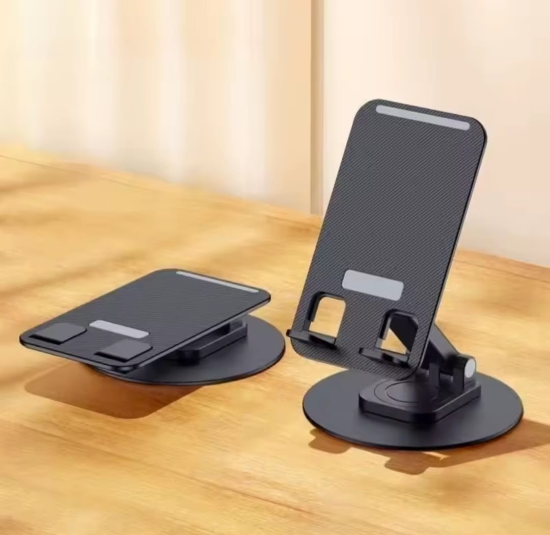 Heavy duty mettalic foldable phone/tablet stand