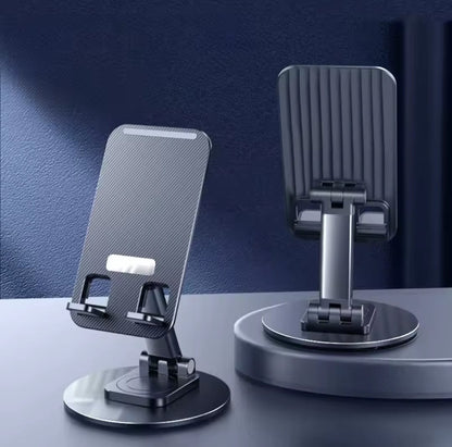 Heavy duty mettalic foldable phone/tablet stand