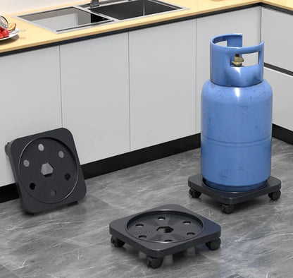 Multifunctional indoor/outdoor hard plastic flower/ plant stand /movable gas trolley
