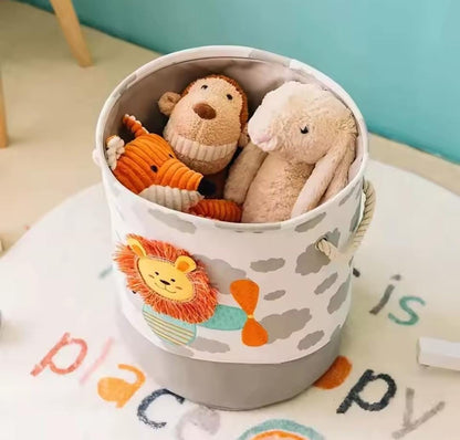 Printed laundry/toys/ shopping basket 