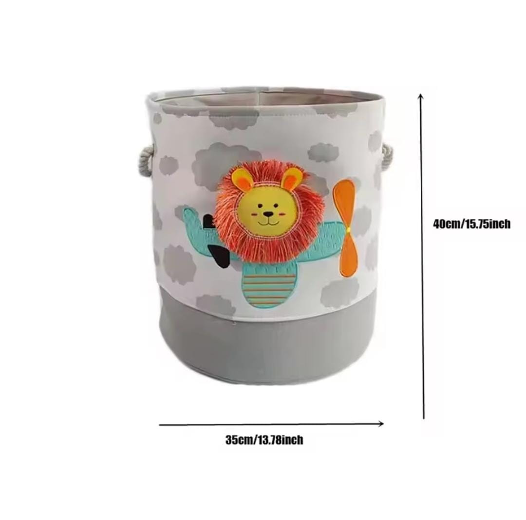 Printed laundry/toys/ shopping basket 