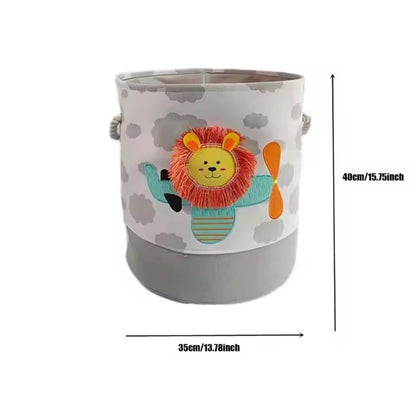 Printed laundry/toys/ shopping basket 