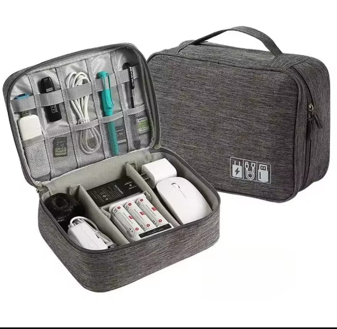 Large Capacity Storage Bag / Cable Organizer & Electronics Organizer    