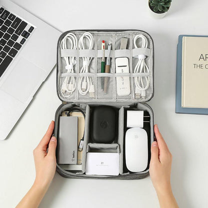 Large Capacity Storage Bag / Cable Organizer & Electronics Organizer    