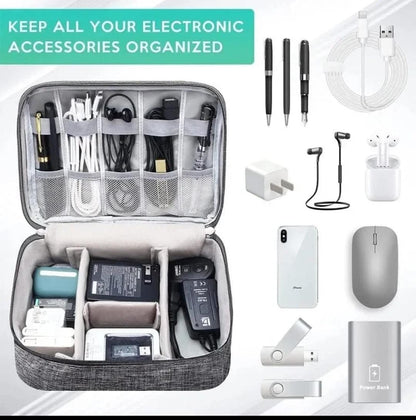Large Capacity Storage Bag / Cable Organizer & Electronics Organizer    