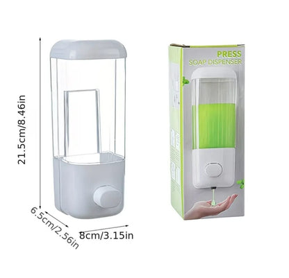 Soap Bottle Wall Mount Soap Dispenser 500ML Bathroom Shower