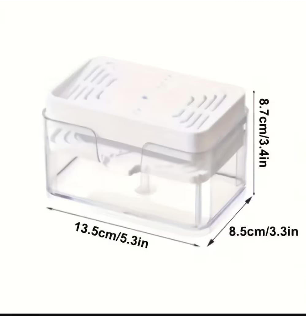 Creative kitchen sink drain soap dispenser with sponge